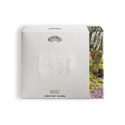 Estuche del perfume Bravanariz Bosc, fragancia natural del bosque húmedo del Alt Empordà