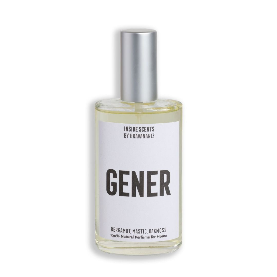 Perfume natural Bravanariz Gener en frasco de 100 ml, fragancia cítrica y balsámica para invierno.