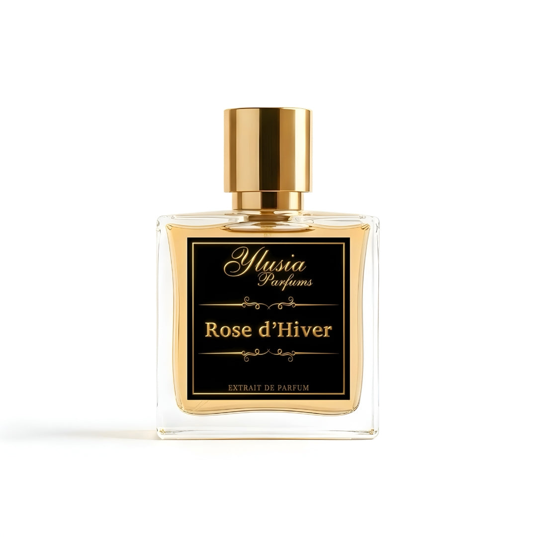 Rose d’Hiver de Ylusia Parfums, extrait de parfum floral con carácter elegante, cálido y sofisticado