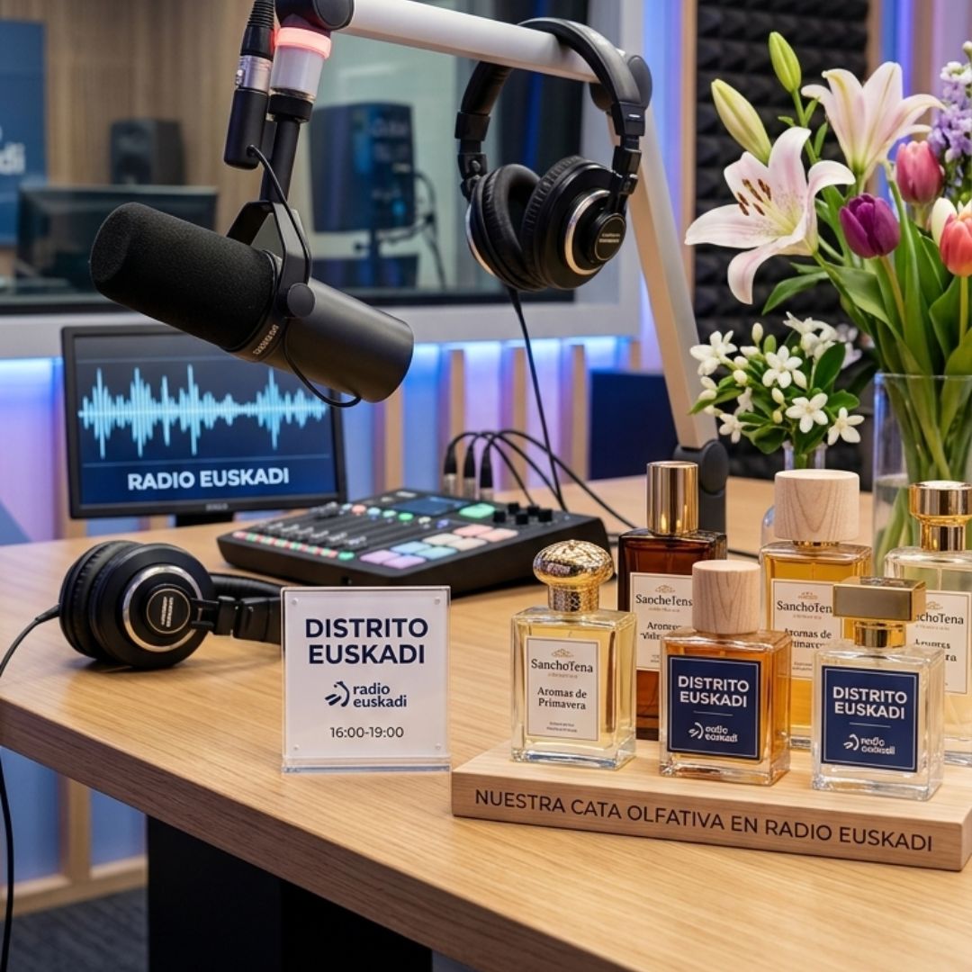 El arte de perfumarse: Nuestra cata olfativa en directo en Radio Euskadi