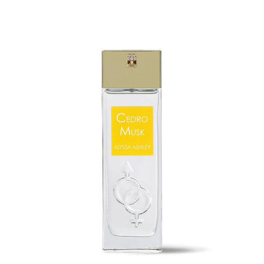 Perfume Alyssa Ashley Cedro Musk – fragancia fresca y amaderada con cedro.