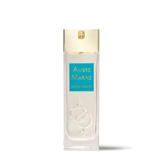 Perfume Alyssa Ashley Ambre Marine – fragancia fresca y marina con toques ambarados.