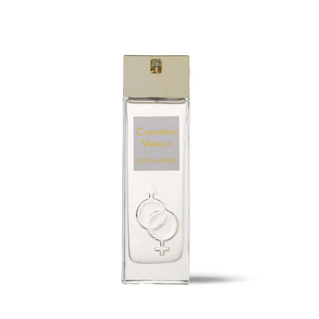 Perfume Alyssa Ashley Cashmeran Vanilla – fragancia suave y reconfortante con cashmeran y vainilla.