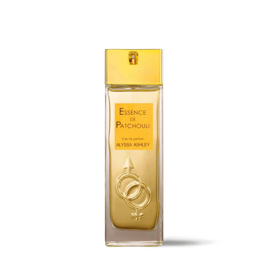 Perfume Alyssa Ashley Essence de Patchouli – aroma intenso y terroso de pachulí.
