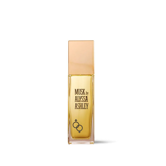 Perfume Alyssa Ashley Musk Eau de Toilette – fragancia clásica y sensual de almizcle.