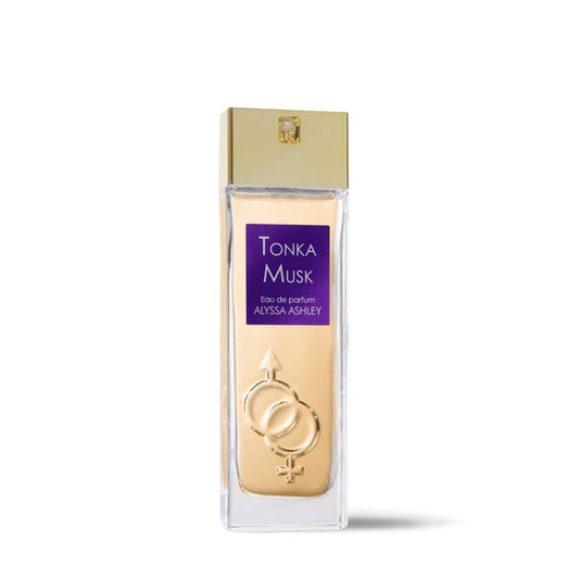 Perfume Alyssa Ashley Tonka Musk – aroma cálido y cremoso con haba tonka y almizcle.
