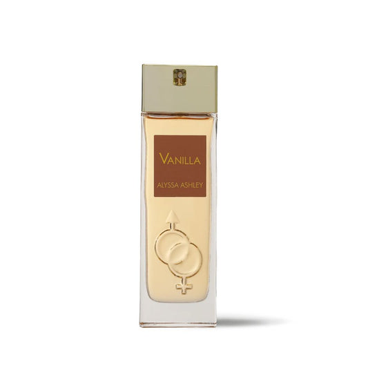 Perfume Alyssa Ashley Vanilla – aroma dulce y envolvente de vainilla.