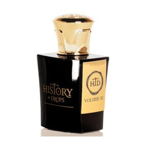 History in Drops Volume III perfume de autor Daniel Josier frasco negro elegante