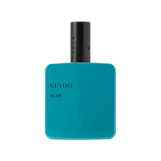 Perfume Neydo 18.08 – Perfume marino en frasco turquesa, frescura y libertad.