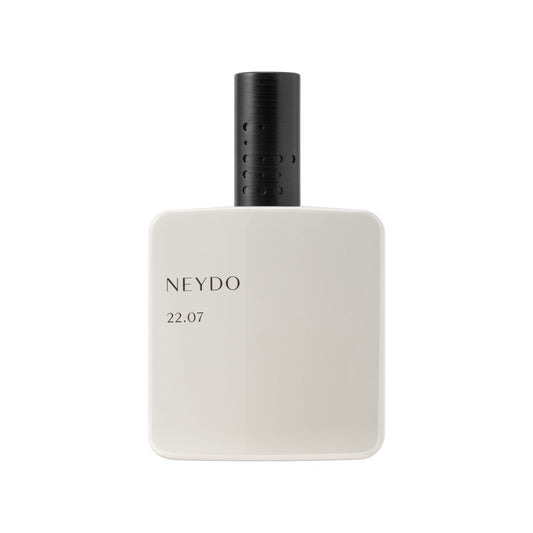 Perfume Neydo 22.07 – Perfume elegante en frasco blanco, aroma refinado y minimalista.