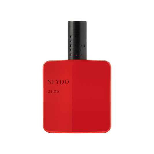 Perfume Neydo 23.06 – Fragancia intensa en frasco rojo, personalidad y carácter.